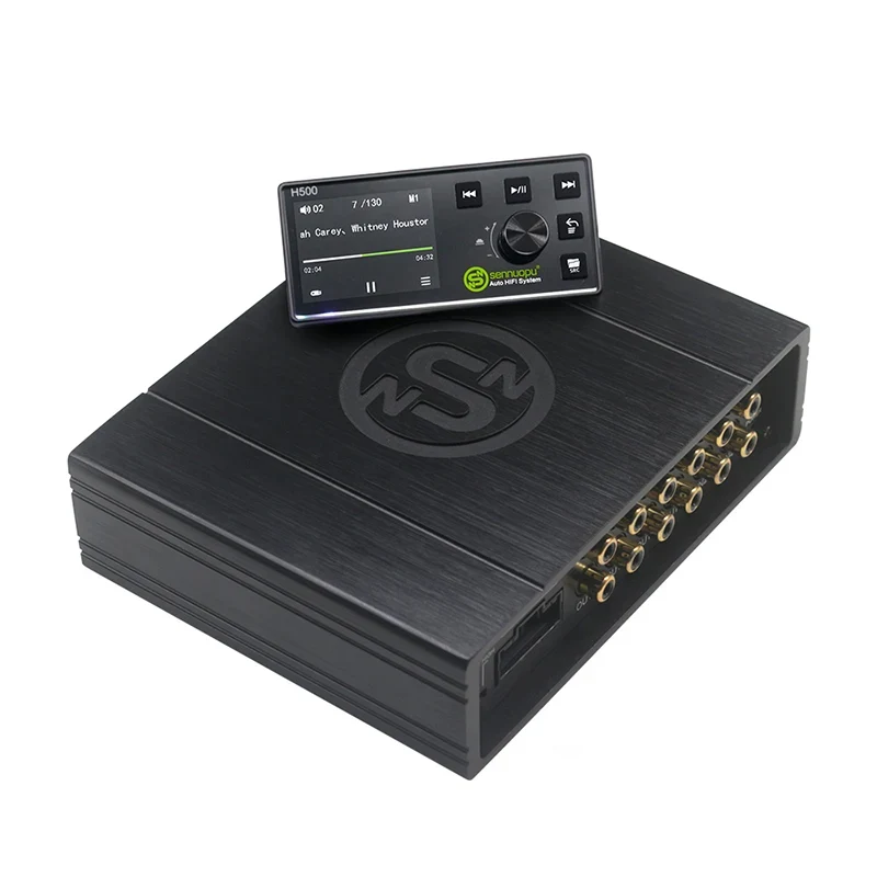 Car DSP Processor 4 Channels Amplifier with 8 Channels Digital Sound Processors