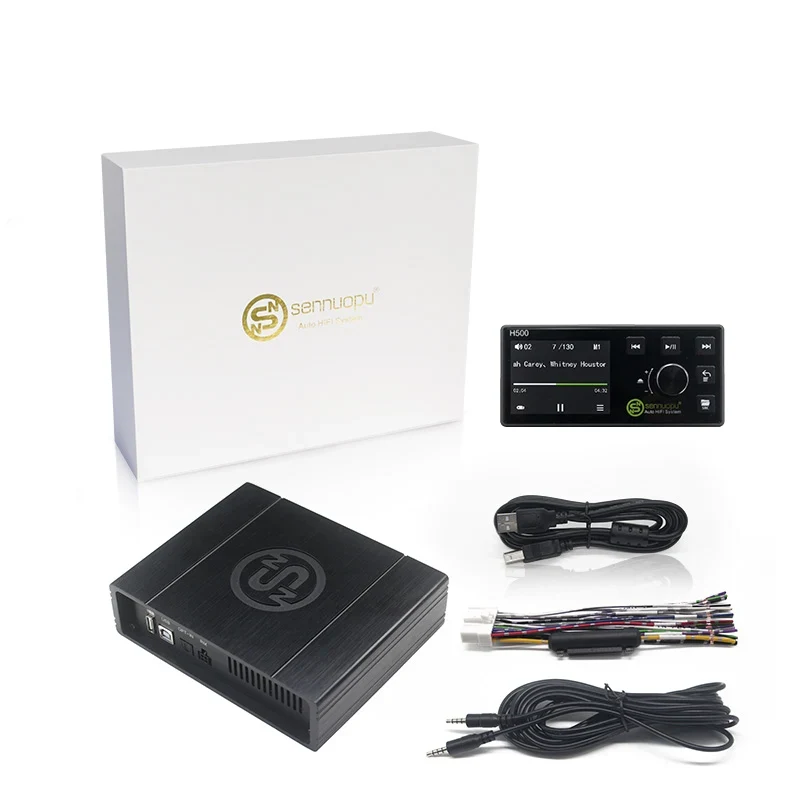 Car DSP Processor 4 Channels Amplifier with 8 Channels Digital Sound Processors