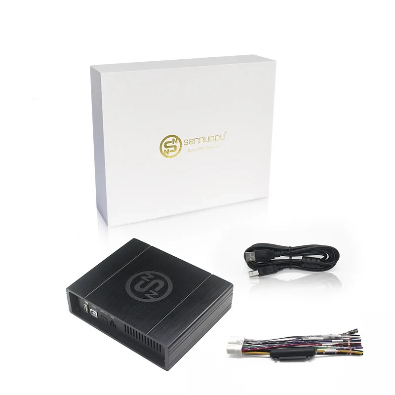 Car DSP Processor 4 Channels Amplifier with 8 Channels Digital Sound Processors